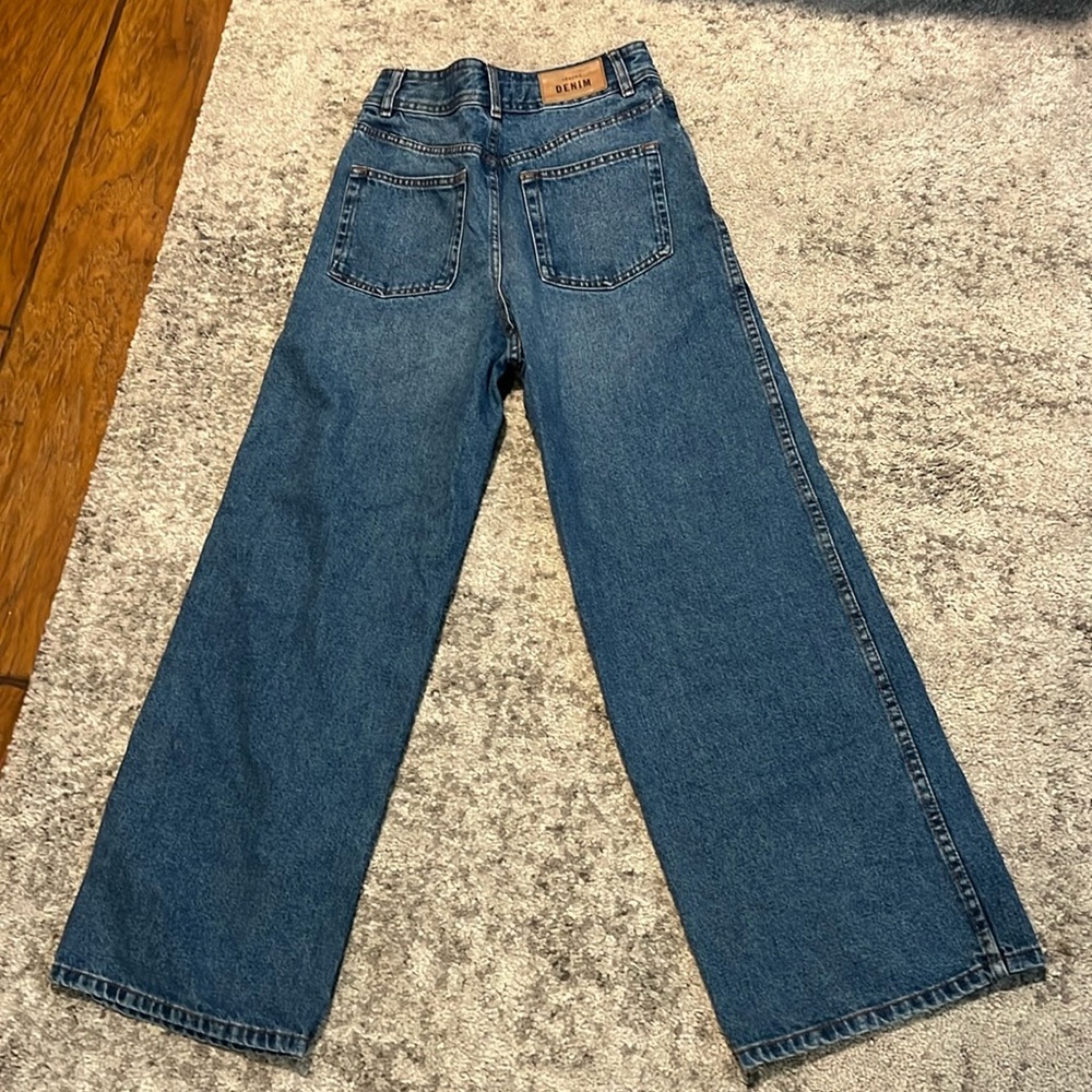 Sezane Le Crop Jeans 34 2 Denim Blue